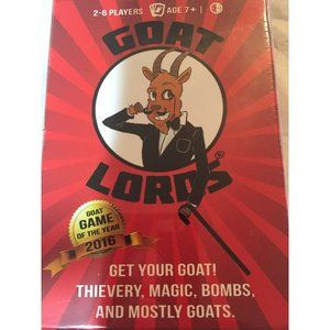 Goat Lords Game for Family, Adults, and Kids. Hilarious, Addictive, 2-6 Players